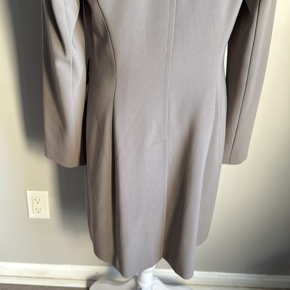 St. John Gray Blazer Coat - Picture 6 of 12